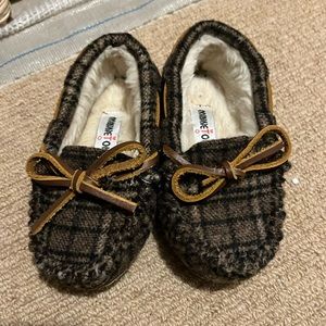Minnetonka toddler slippers